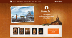 Desktop Screenshot of antique-buddhas.com